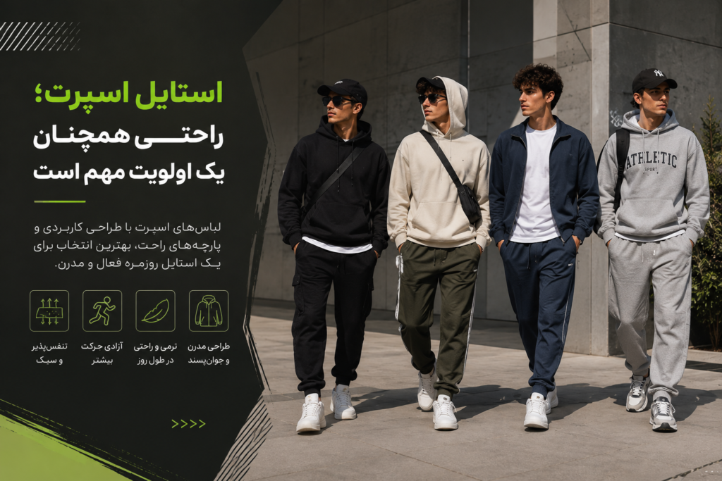 پوشاک ترند 2027 6 استایل اسپرت