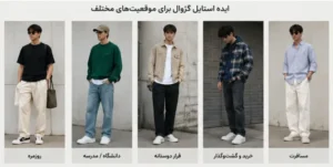 راهنمای کامل استایل کژوال 4 استایل کزوال